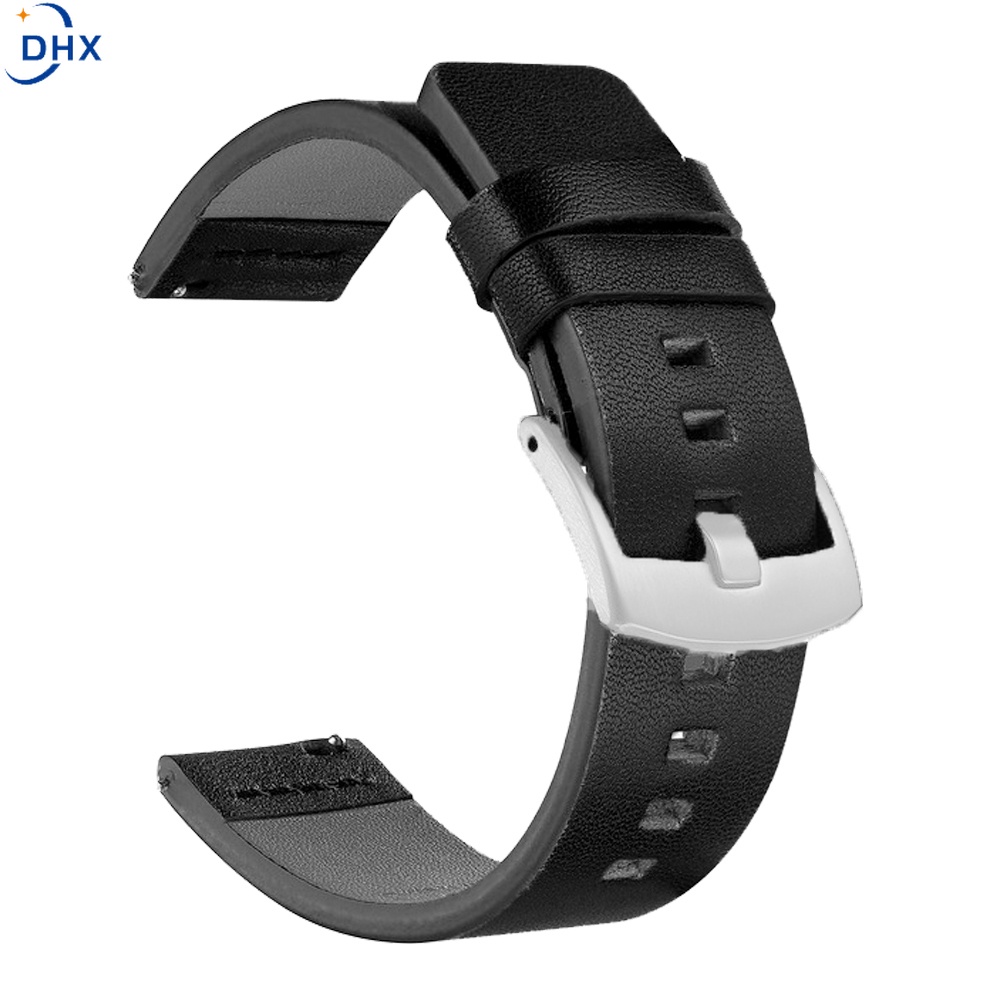 Dây đeo làm bằng da thật cho đồng hồ thông minh Honor Magic 1 2 22mm Huawei Watch 3 GT 2 Pro GT2 46mm