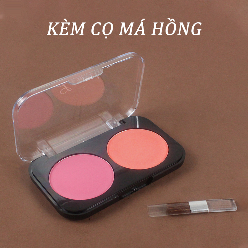 Phấn má hồng siêu mịn Lameila hộp 2 ô màu hot trend phấn má-URBLMLSH | BigBuy360 - bigbuy360.vn