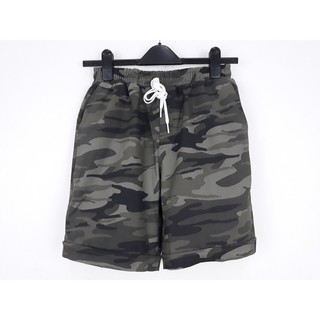 Short kaki camo thun nam nữ