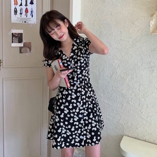 ĐẦM HOA CÚC CỔ DANTON - DAISY7 DRESS