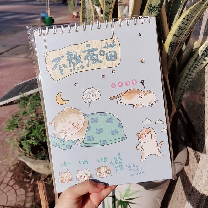 Sổ Vẽ, Sổ vẽ Phác Thảo, Sketch Book, Sổ vẽ ký họa phong cách Nhật Bản A4