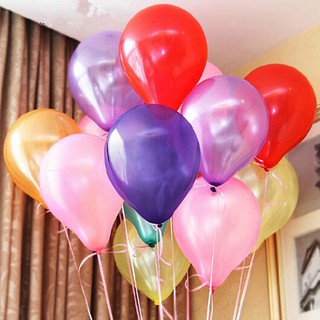 100Pcs Latex Thick Pearl Balloon Wedding Party Birthday Balls X-mas Decoration