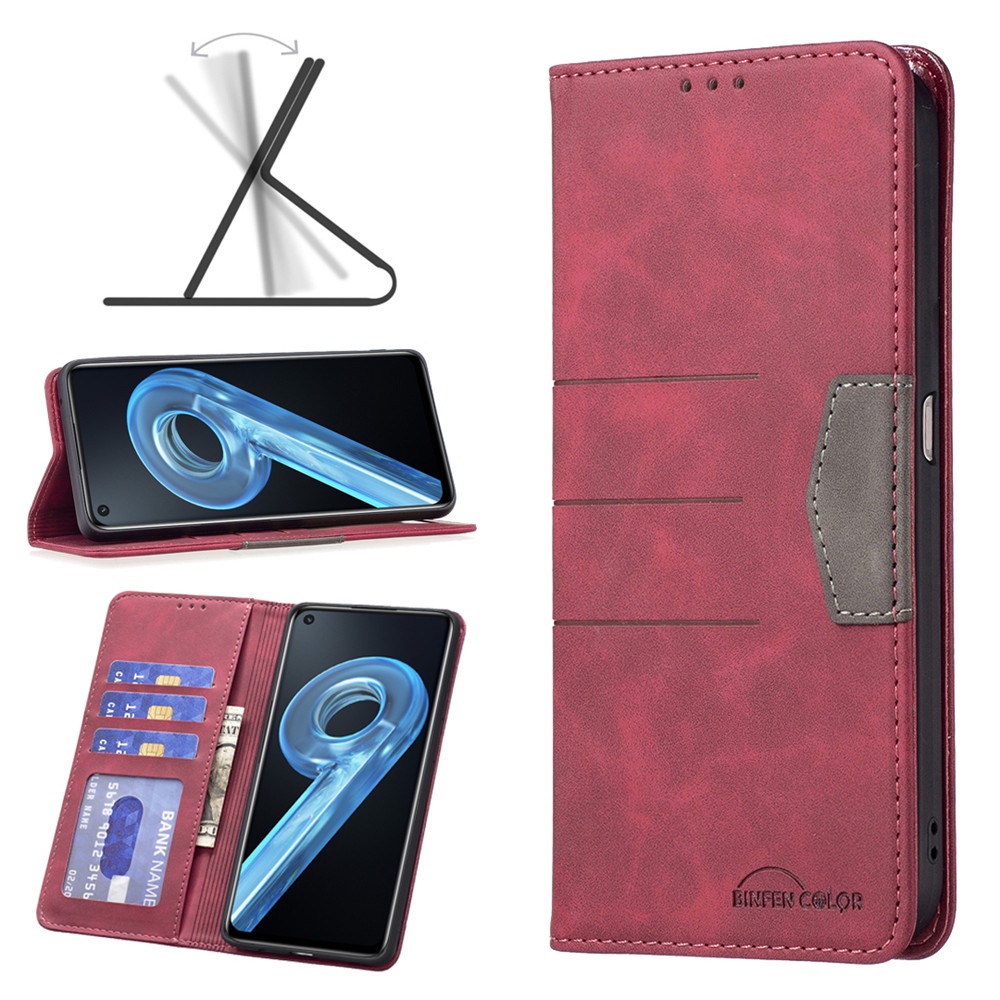 Bao Da Điện Thoại TPU Mềm Dạng Ví Nắp Lật Có Ngăn Đựng Thẻ Và Giá Đỡ Cho OPPO A52 A54 A54s A72 A74 A76