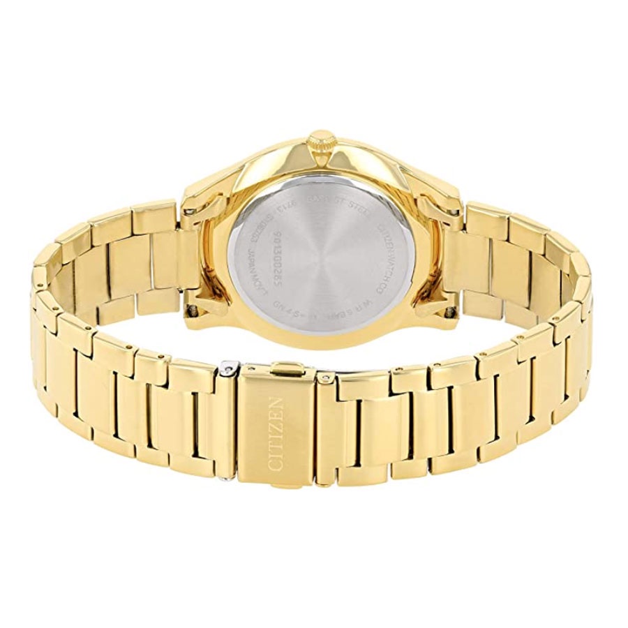 Đồng Hồ Nam Citizen Dây Thép Không Gỉ BD0043-59E - Mặt Đen