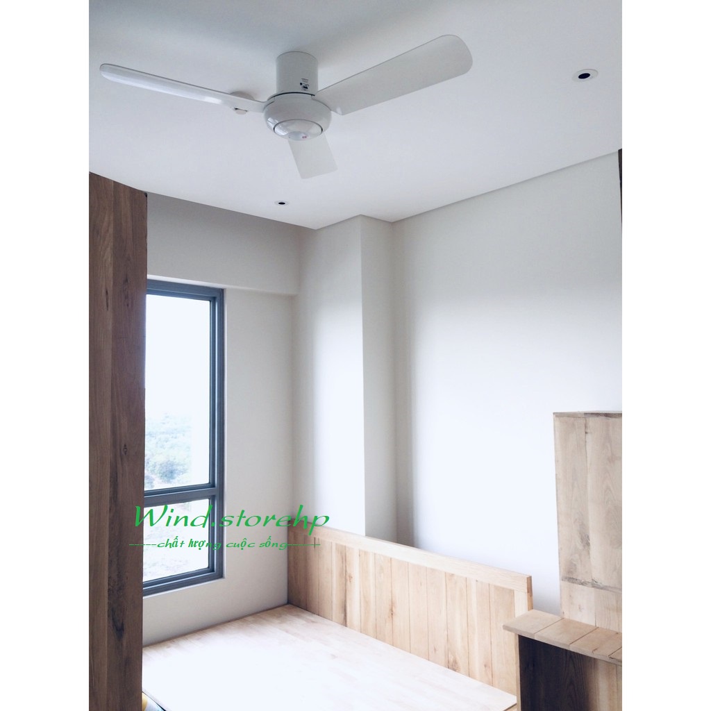 QUẠT TRẦN 3 CÁNH KDK R48SP TRẮNG - HÀNG CHÍNH HÃNG