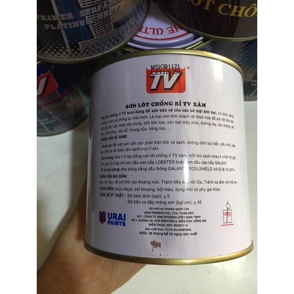 Sơn lót chống rỉ sét URAI PAINTS
