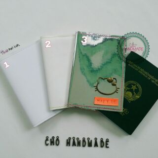 Vỏ hộ chiếu khắc tên ( passport cover )