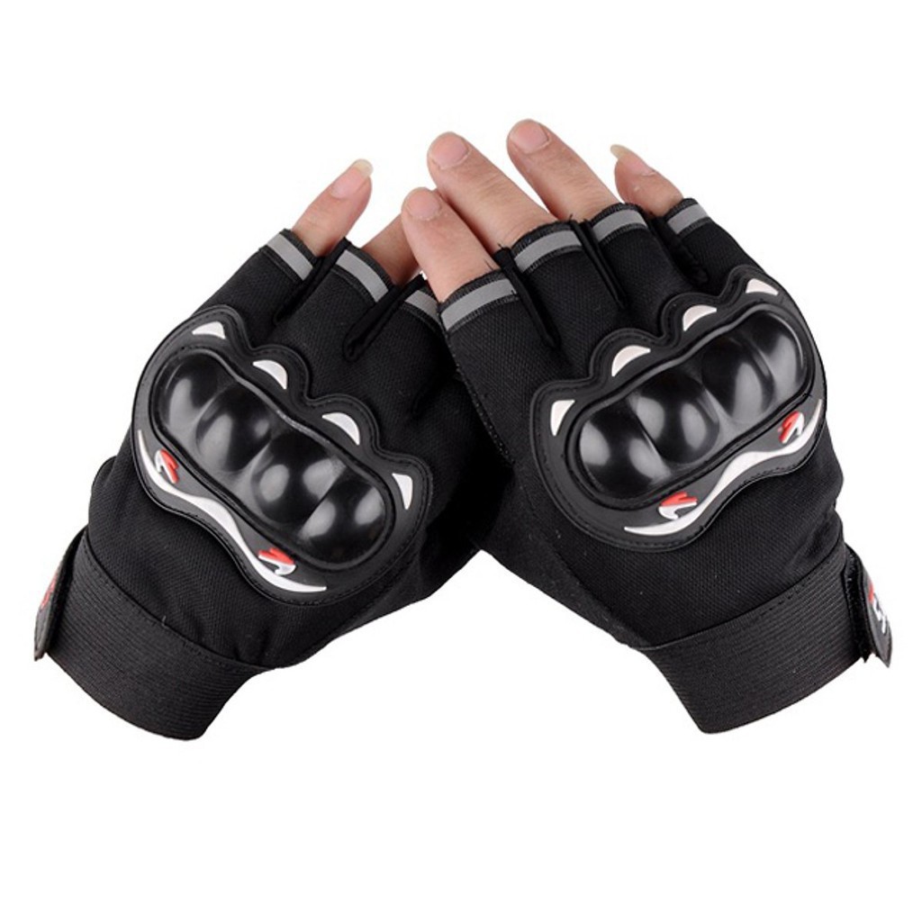 Găng tay ngắn ngón sport giá rẻ đi phượt chóng nắng