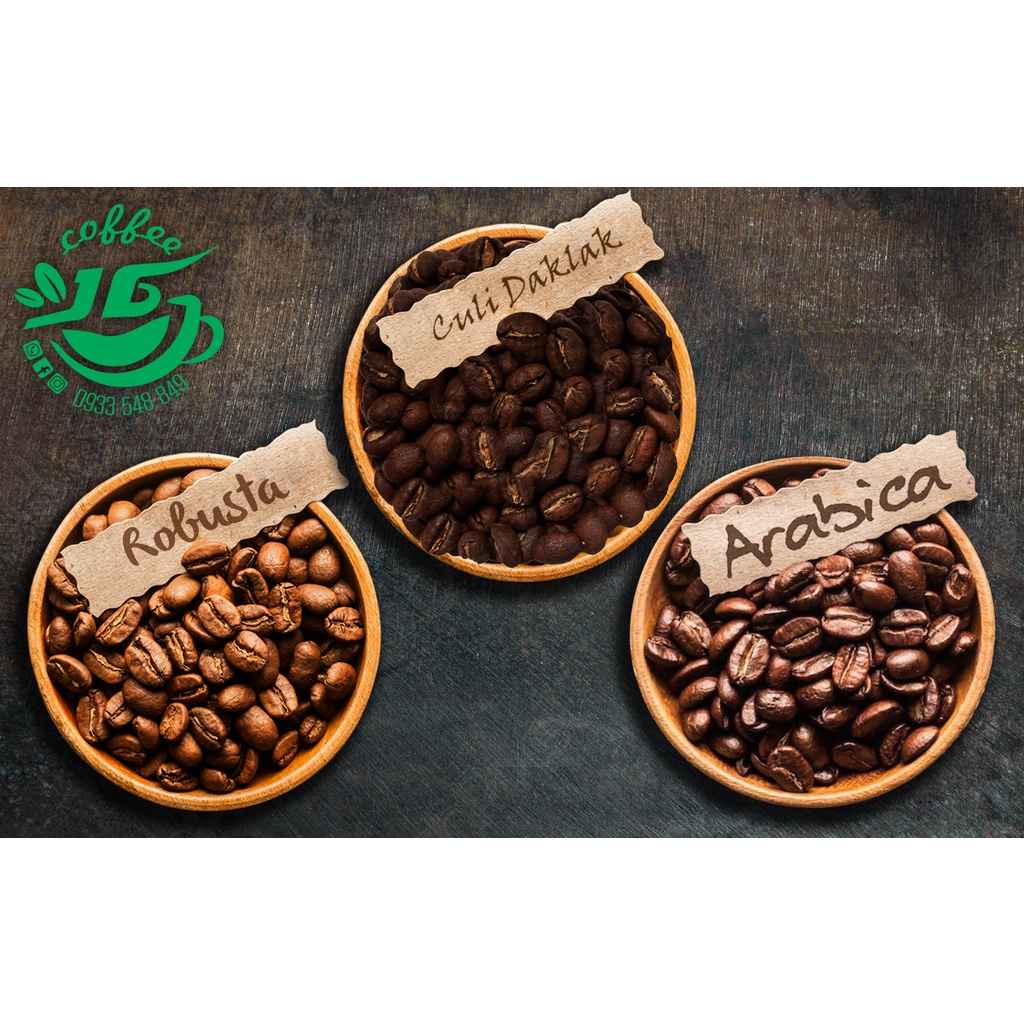 Cà phê rang xay nguyên chất JB COFFEE 500gr (hạt)