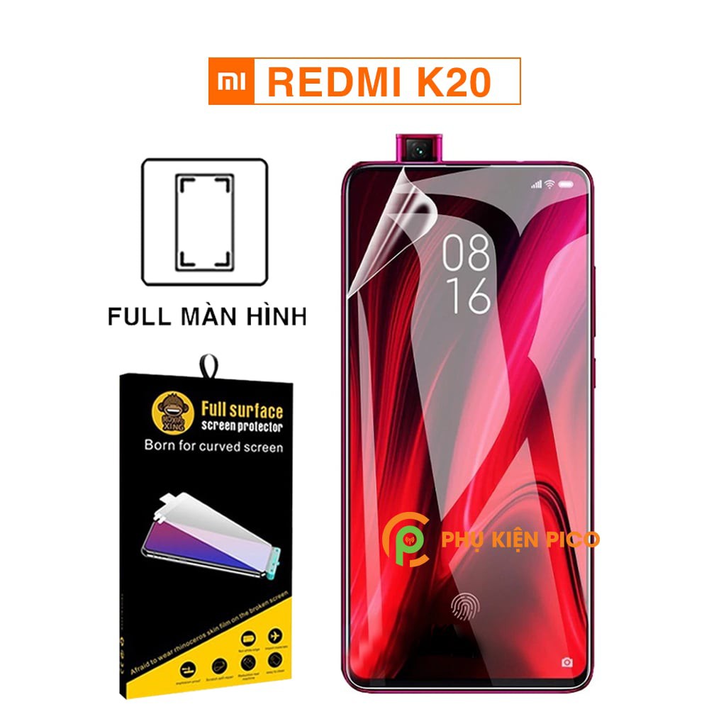 Dán màn hình Xiaomi K20 /  Xiaomi Redmi K40 Pro full màn hình trong suốt chính hãng Moxiao Xing