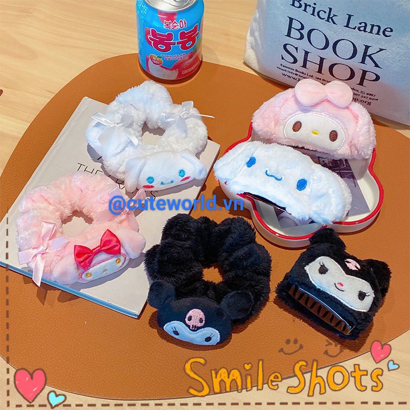 Kẹp Tóc Phối Lông Cinnamoroll Melody Đáng Yêu