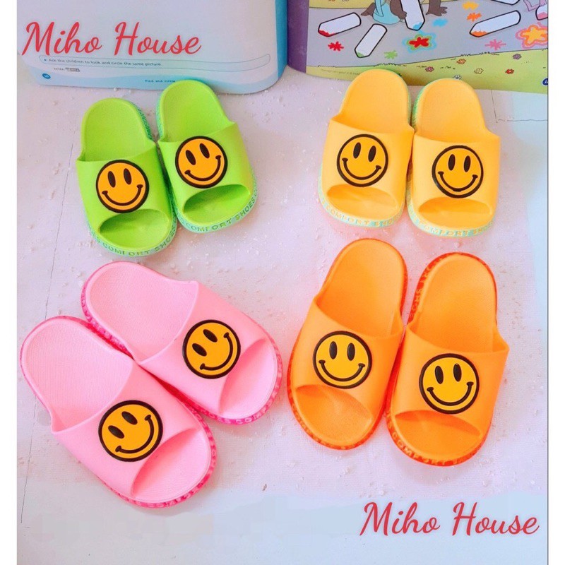 DÉP MẶT CƯỜI SIZE NHỎ -kèm bảng size chân | BigBuy360 - bigbuy360.vn