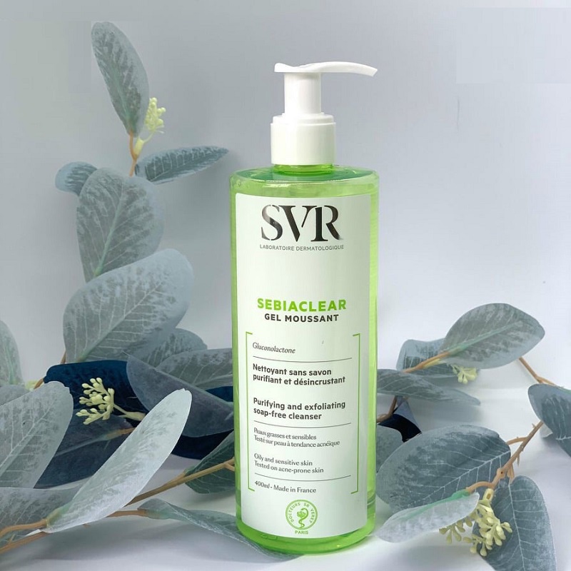 Sữa rửa mặt svr 400ml, sữa rửa mặt cho da dầu mụn chính hãng - Cosmetic999