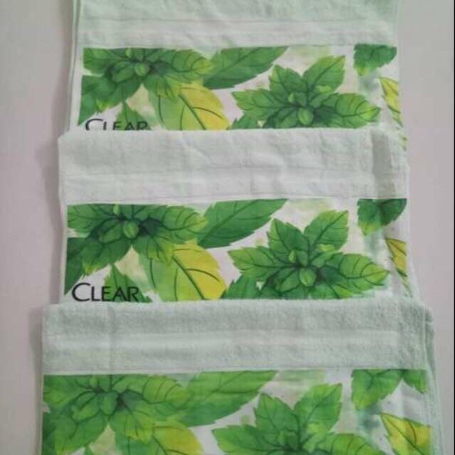 Khăn Tắm Clear 50-100cm màu xanh