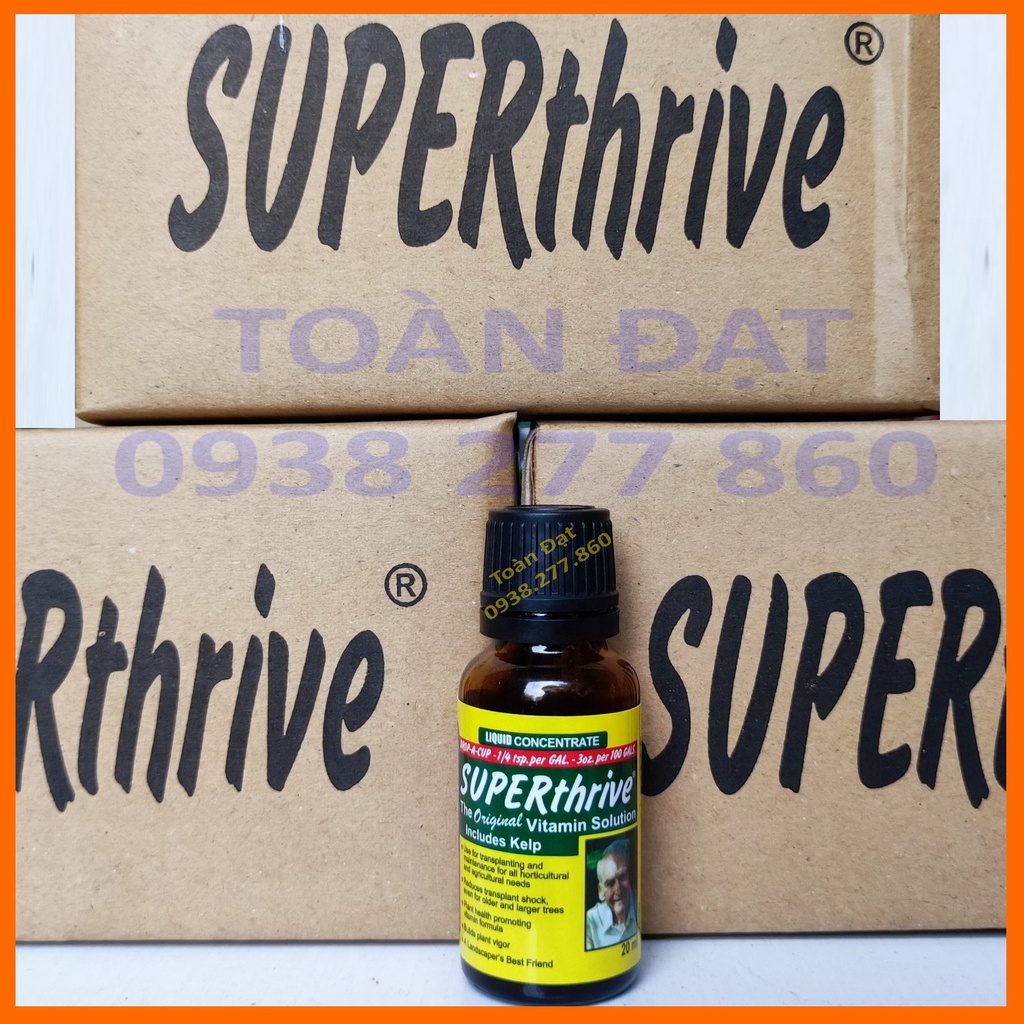 [Tặng Ống Rút Thuốc] Thuốc Super Thrive kích thích sinh trưởng cho Lan, phân bón lá SuperThrive