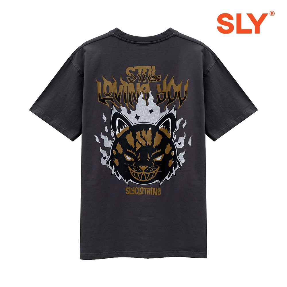 [Mã INCU50 giảm 50K đơn 250K] Áo thun SLY Poppy Fire màu xám | BigBuy360 - bigbuy360.vn