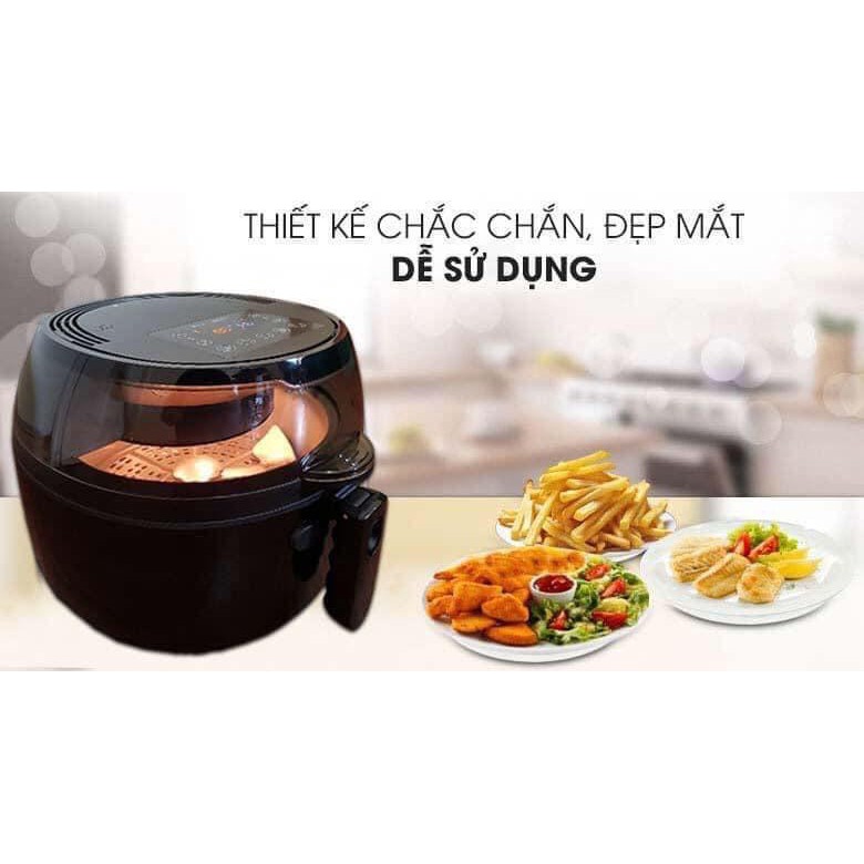 NỒI CHIÊN KHÔNG DẦU NINE SHIELD - MONDA 5L- 6.5L - 7L - 8L - Siêu phá giá