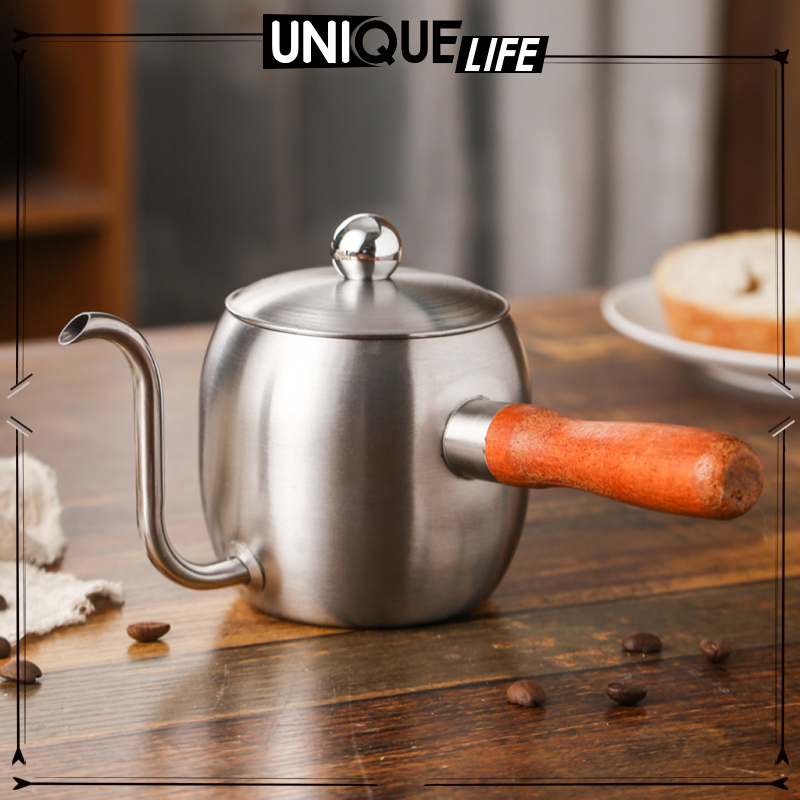 [Niuniu appliances]Pour Over Coffee Kettle - Premium Stainless Steel Gooseneck Kettle for Drip Coffee - Works on Stove and Heat Source