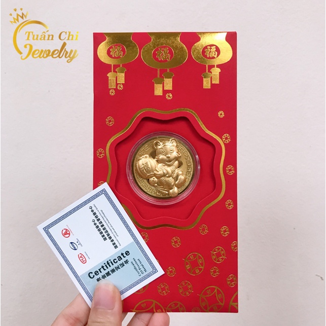 LOẠI 1- ẢNH THẬT Bao Lì Xì Thần Tài Mạ Vàng May Mắn, Lì Xì Tết Nhâm Dần 2022 Hình Hổ Mẫu Mới Nhất- Sỉ Giá Tại Xưởng