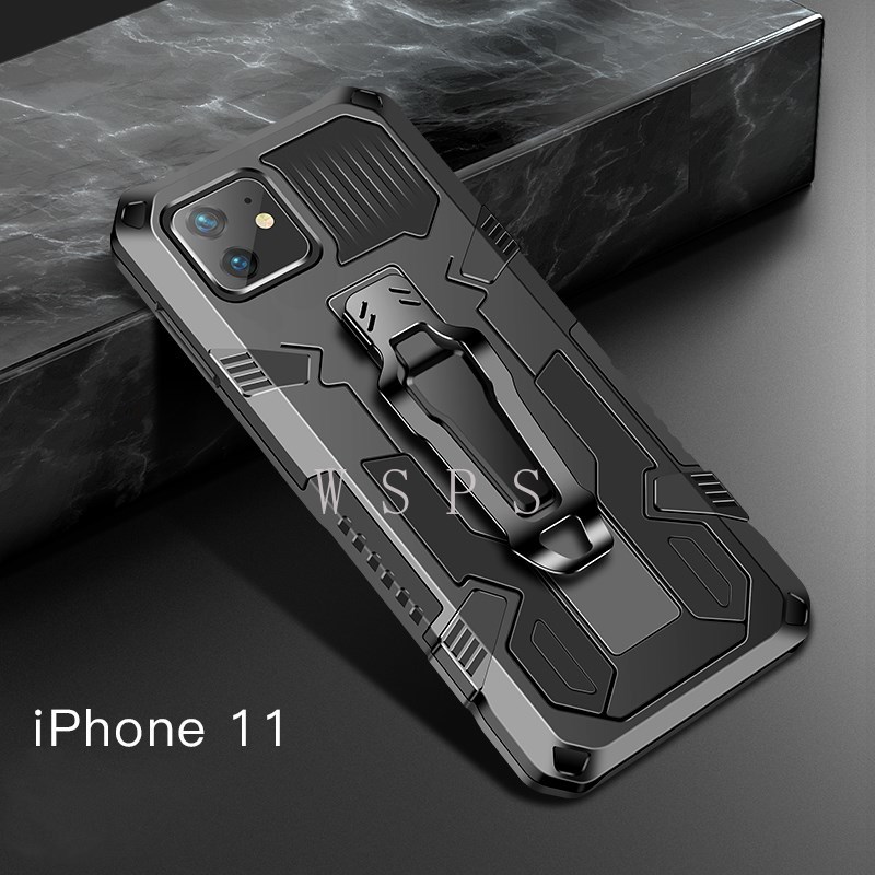 Apple iPhone 11 Pro Max 11 Pro 11 XS Max XR XS X iPhone SE 2020 TPU+PC Armor Hard Case Shockproof Cover