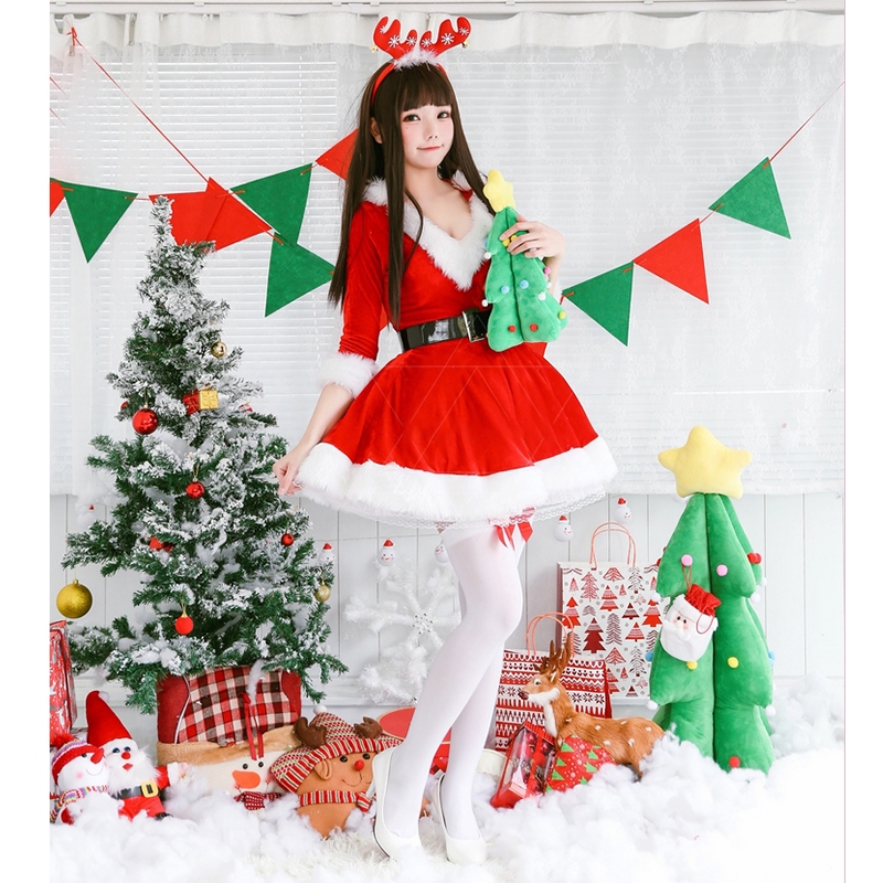 Trang Phục Hóa Trang Ông Già Noel Cho Nữ | BigBuy360 - bigbuy360.vn