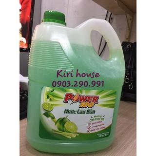 Nước lau sàn hương chanh sả Power 100 - 3.8kg (3.84l)