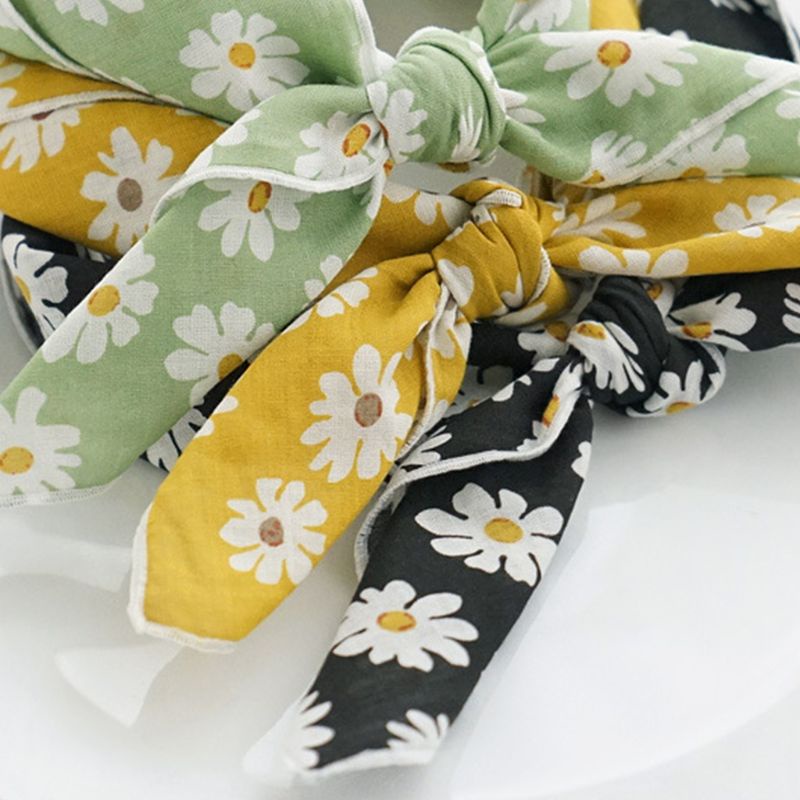 Khăn choàng cổ bằng cotton hình vuông in họa tiết hoa cúc thời trang cho nữ
 | BigBuy360 - bigbuy360.vn