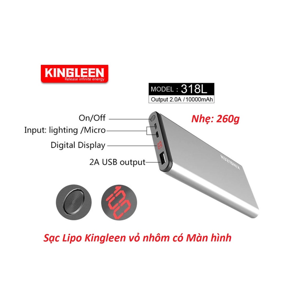 Pin dự phòng Remax 20.000 mah Gadmei 10.000 mah chính hãng hỗ  trợ Type C sạc nhanh