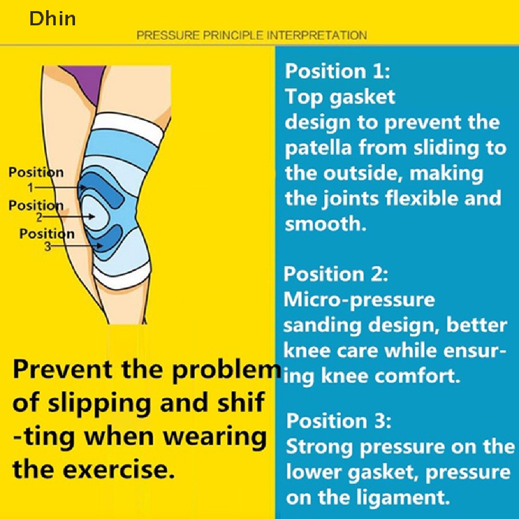 1 Cặp Đai Quấn Bảo Vệ Đầu Gối Hỗ Trợ Giảm Đau Khớp Khi Chơi Thể Thao