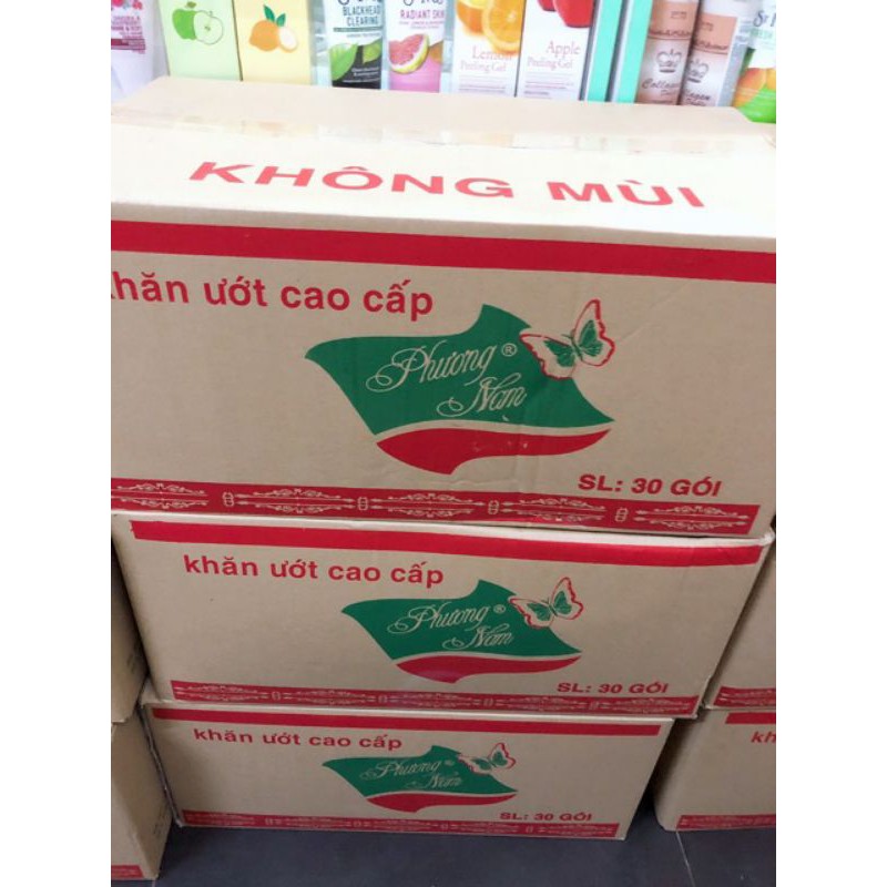 Khăn ướt cao cấp 125 tờ không mùi