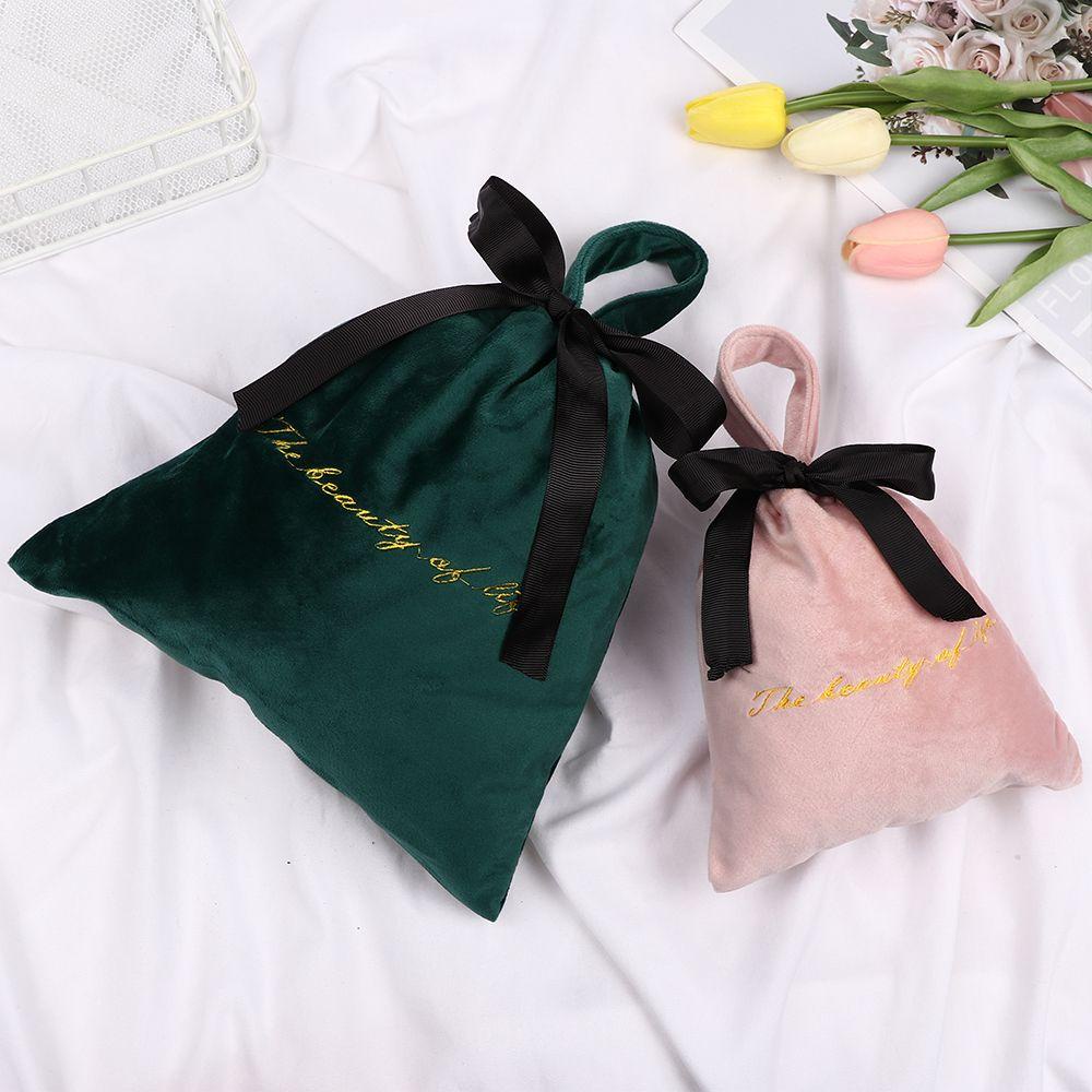 Túi Dây Rút Chất Liệu Nhung Đựng Đồ Tiện Dụng Khi Đi Du Lịch