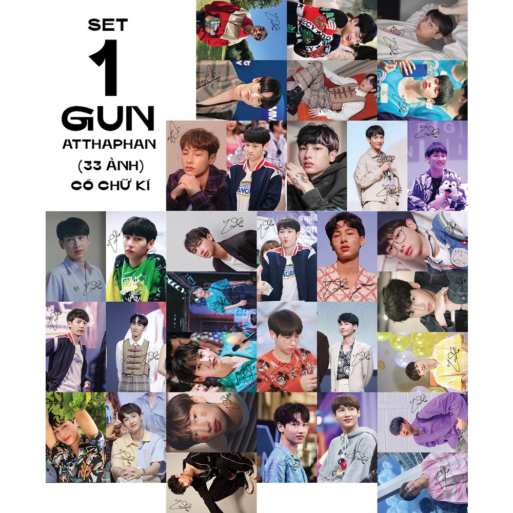 30 ảnh có chữ kí Krist/Singto/Tay/New/Off/Gun/Bright/Win  GMMTV