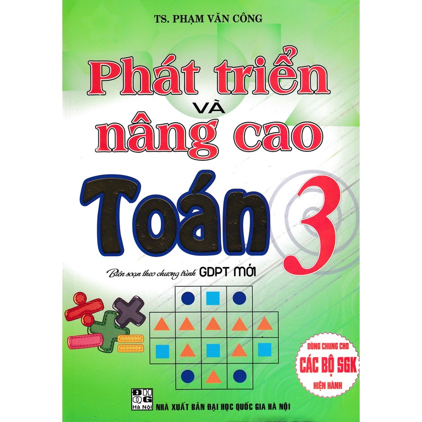 Sách - Phát Triển Và Nâng Cao Toán 3 (Biên Soạn Theo Chương Trình GDPT Mới)