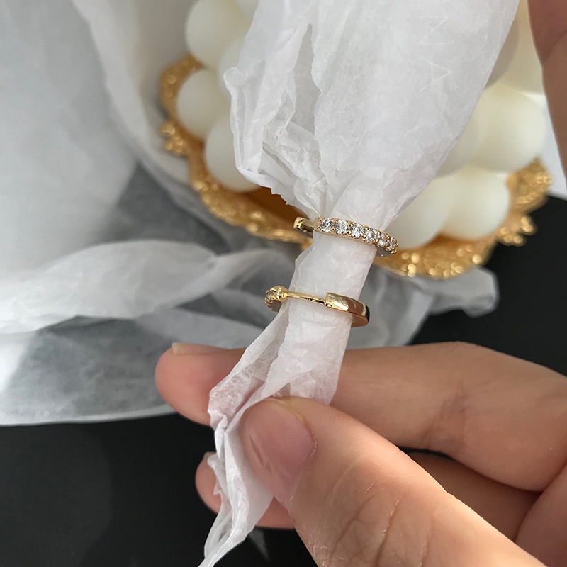 Khuyên Tai Tròn Bộ Khuyên Tai Tròn 14K Zircon Không Gây Dị Ứng Thời Trang Cho Nữ