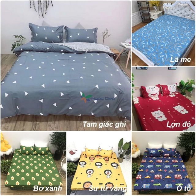 SET GA CHUN VỎ GỐI POLY COTTON M6, M8 ĐẦY ĐỦ NHẤT (phần 2)