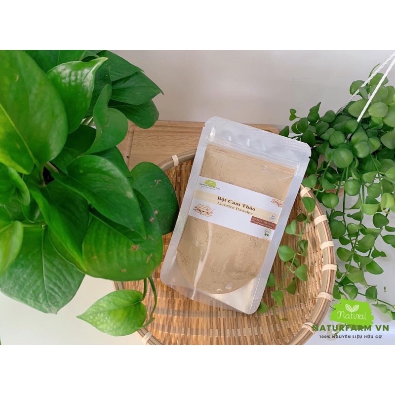 [ 300gr ] Bột cam thảo nguyên chất 100% Organic - Bột handmade