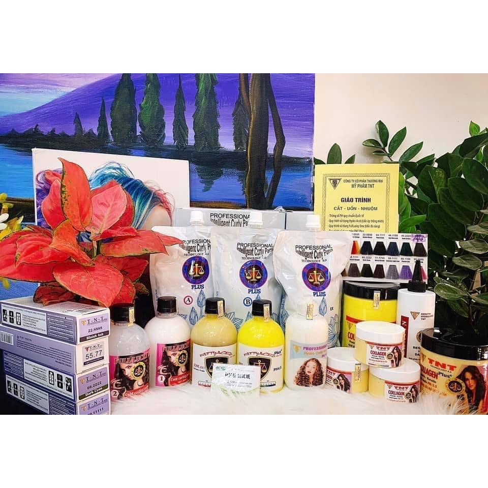 Thuốc uốn tóc Hydro Acid, Thuốc uốn tóc TNT thông minh không quan tâm mềm hóa, không lo cháy tóc | Bill Hair, Billhair