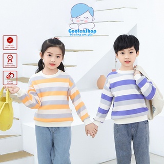 Áo len bé trai bé gái lót lông [Loại 1] áo dày dặn siêu đẹp mềm mịn cực ấm cho bé AL2