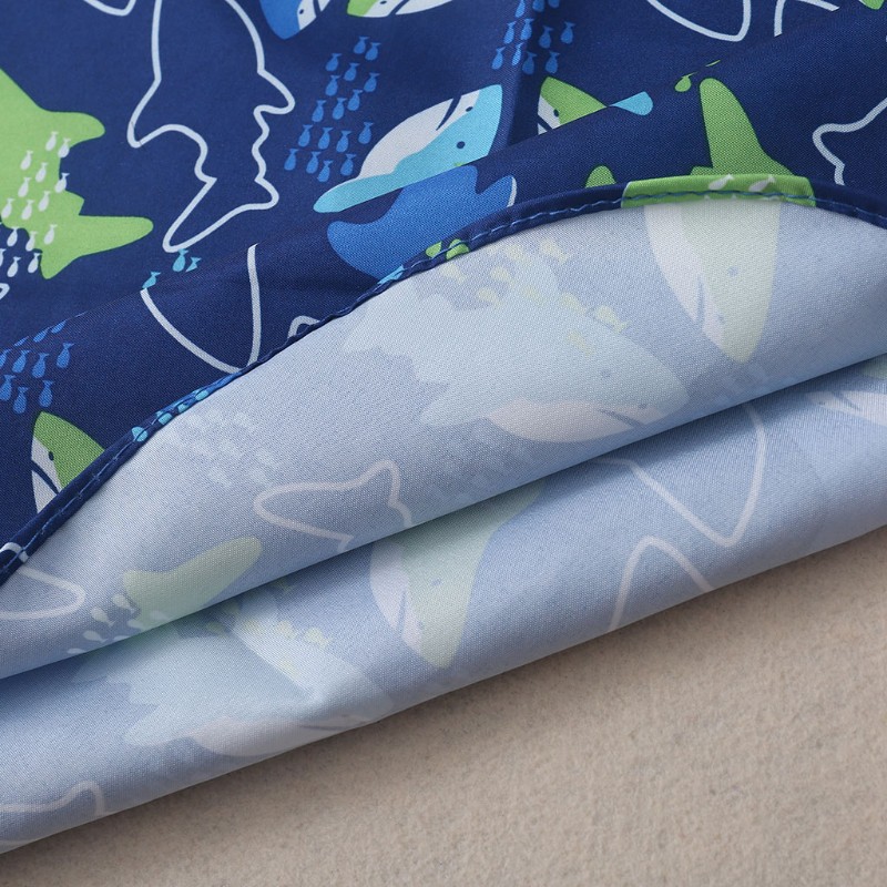 [Hàng mới về] Áo choàng cắt tóc chống thấm nước tiện dụng cho bé