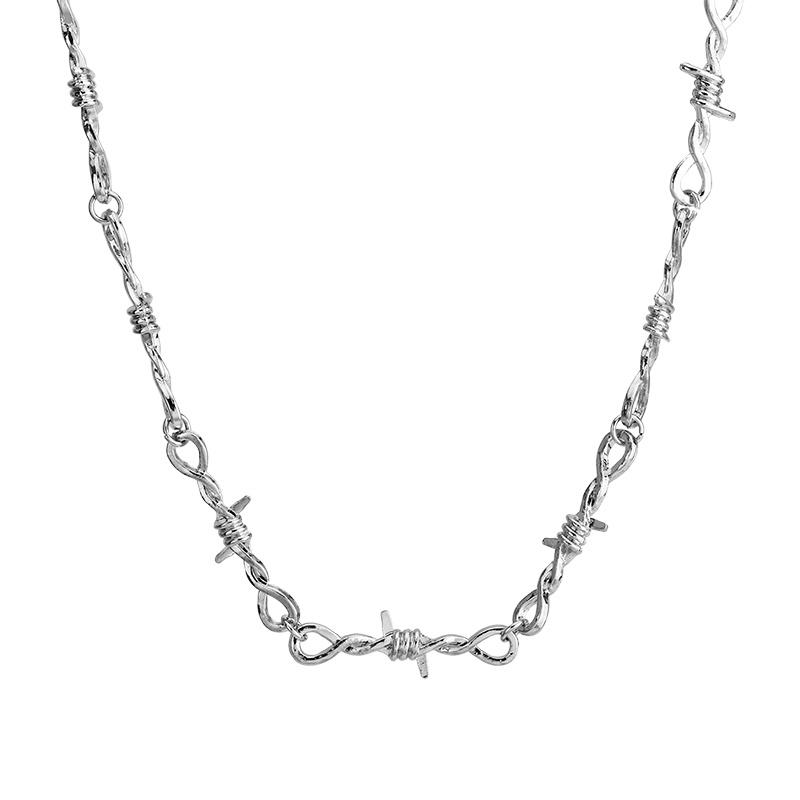 Vòng cổ Gai Phong Cách Hip Hop Đơn Giản Cho Nam Và Nữ