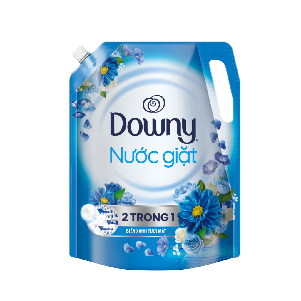 Nước Giặt DOWNY Vườn Hoa Thơm Ngát/ Biển Xanh Tươi Mát Túi 2kg