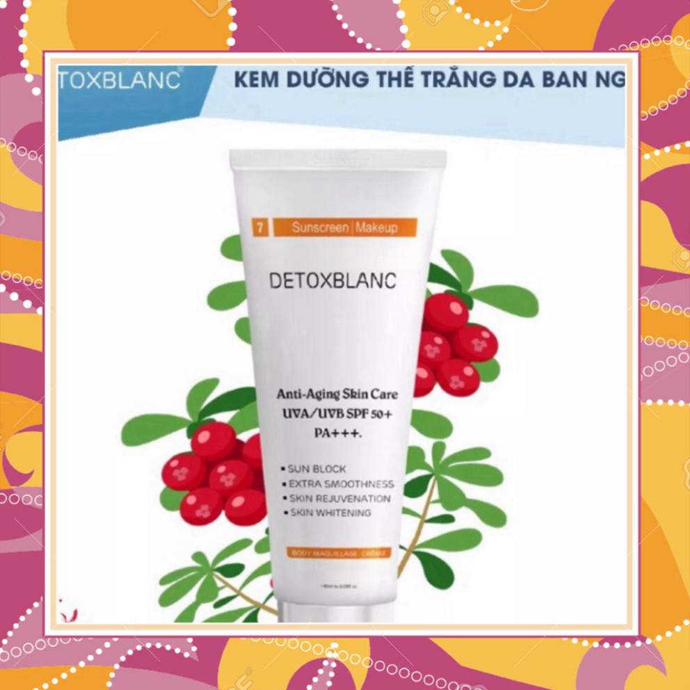 MPGS 🎀🎀🎀Kem dưỡng body ngày detox blanc🎀🎀🎀 [detoxblanc.vietmycosmetic] shopmyphamgiasi