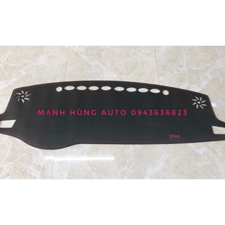 Thảm taplo da cacbon cao cấp toyota vios 2019-2020-2021