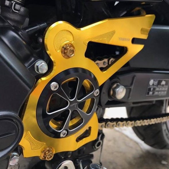 Mang cá Ex Che nhông Exciter nhôm CNC chất lượng tốt dày cứng cáp mẫu không bị lỗi thời đủ màu anode để lựa chọn