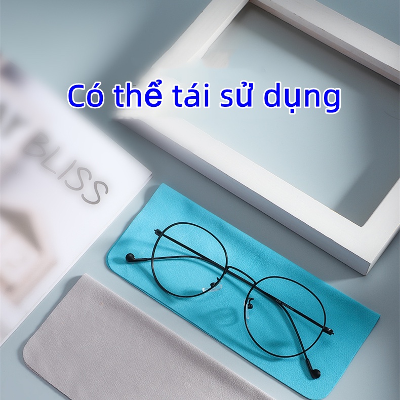 GIÁ TỐT NHẤTKhăn Lau Kính Đa Năng Mềm Mịn cao cấp-chuyên dụng Lau Mắt Kính Cận ,ĐỒ DA,TRANG SỨC