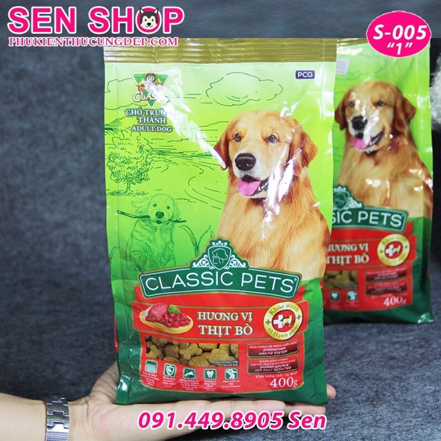 THỨC ĂN CHO CHÓ TRƯỞNG THÀNH - CLASSIC PETS