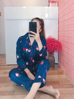 Đồ bộ dài tay VIP (lụa satin cao cấp)