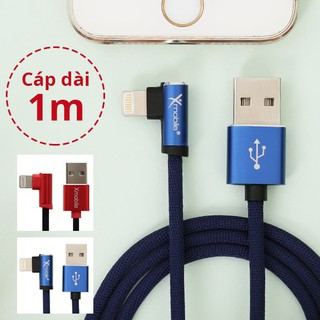 Cáp Lightning 1m Xmobile L-bending