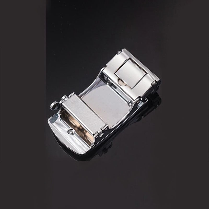Khóa Thắt Lưng Da Đầu Hợp Kim Tự Động Dính 3.5Cm Phù Hợp Cho Doanh Nhân Nam
