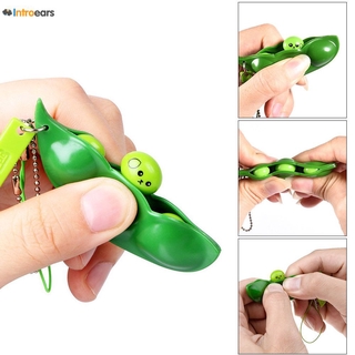 CHARMS Đồ Chơi Bóp Tay Giảm Stress Hình Đậu Hà Lan